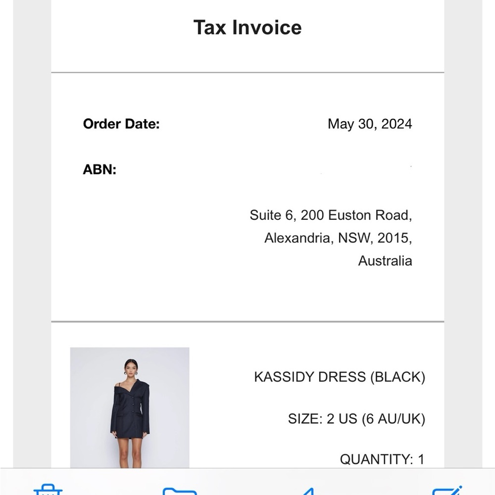 Anna Quan Blazer Dress - Picture 6 of 6